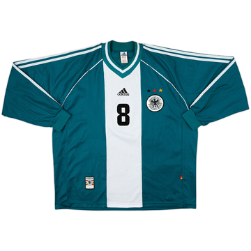 1998-00 Germany Match Issue Away L/S Shirt #8