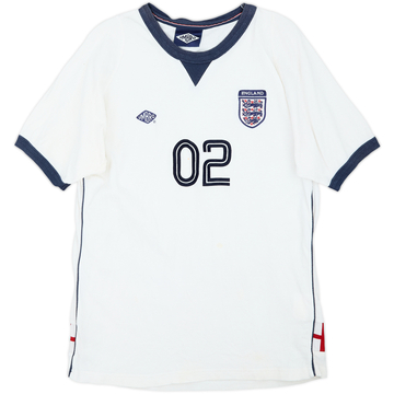 2002-03 England Umbro Retro Cotton Tee #02 - 6/10 - (L)