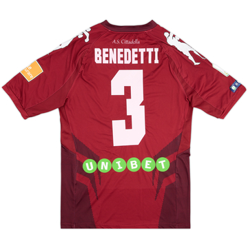 2018-19 Cittadella Match Issue Home Shirt Benedetti #3