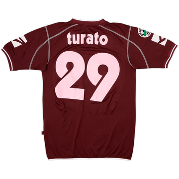 2008-09 AS Cittadella Match Issue Home Shirt Turato #29
