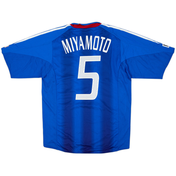 2004-06 Japan Player Issue Home Shirt Miyamoto #5 - 7/10 - (M)