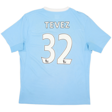 2009-10 Manchester City Home Shirt Tevez #32 - 6/10 - (L)