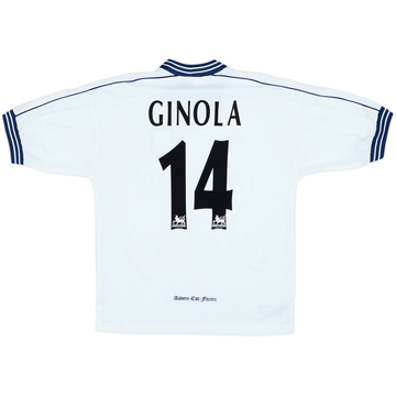 1997-99 Tottenham Home Shirt Ginola #14 - 9/10 - (M)