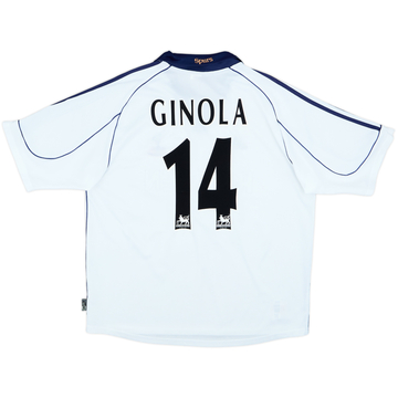 1999-01 Tottenham Home Shirt Ginola #14 - 9/10 - (XL)