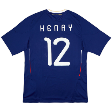 2009-10 France Home Shirt Henry #12 - 7/10 - (XL)