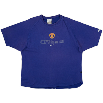 2002-03 Manchester United Nike Cotton Tee - 5/10 - (M)