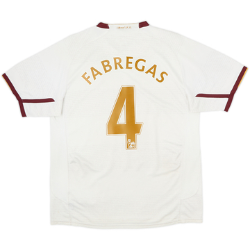2007-08 Arsenal Away Shirt Fabregas #4 - 6/10 - (M)