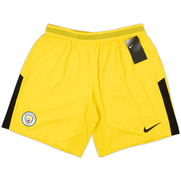 2017-18 Manchester City Player Issue GK Shorts (XL)