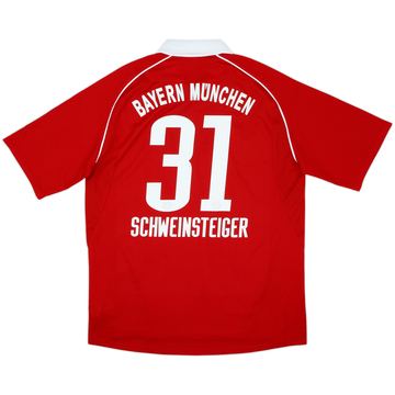 2005-06 Bayern Munich Home Shirt Schweinsteiger #31 - 7/10 - (L)