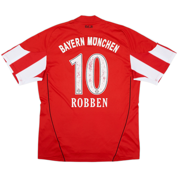 2010-11 Bayern Munich Home Shirt Robben #10 - 4/10 - (L)