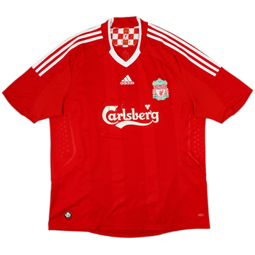 2008-10 Liverpool Home Shirt - 4/10 - (XL)
