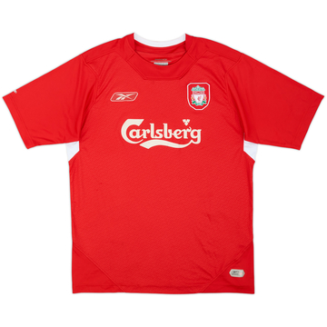 2004-06 Liverpool Home Shirt - 5/10 - (M)