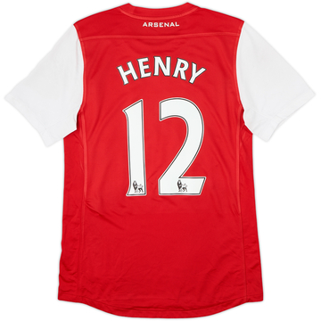 2011-12 Arsenal Player Issue Home Shirt Henry #12 - 7/10 - (S)