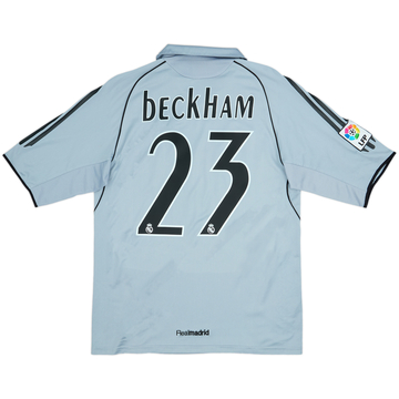 2005-06 Real Madrid Third Shirt Beckham #23 - 7/10 - (XL.Boys)