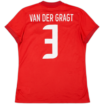 2015-16 FC Twente Women Home Shirt Van Der Gragt #3 - 7/10 - (Women's L)