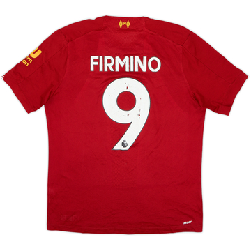 2019-20 Liverpool Home Shirt Firmino #9 - 4/10 - (S)
