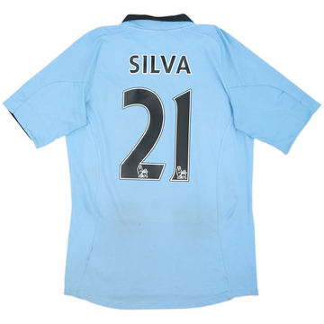 Camiseta de local del Manchester City 2012-13 Silva #21 - 5/10 - (S)