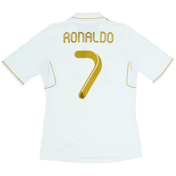 2011-12 Real Madrid Home Shirt Ronaldo #7 - 4/10 - (M)