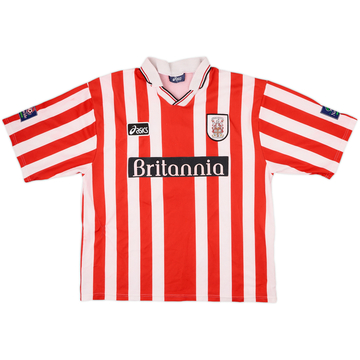 1997-98 Stoke City Match Issue Home Shirt #2