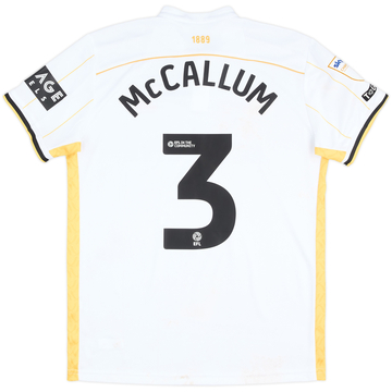 Camiseta de partido de visitante del Sheffield United 2025-26 McCallum #3