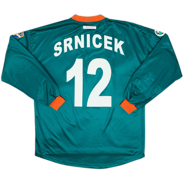 2001-02 Brescia Match Issue GK Shirt Srnicek #12