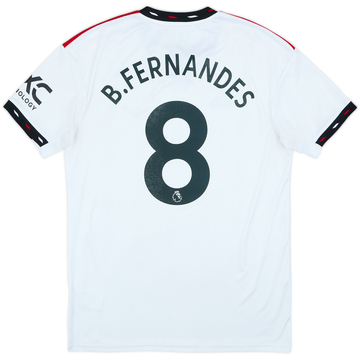 2022-23 Manchester United Away Shirt B.Fernandes #8 - 6/10 - (M)