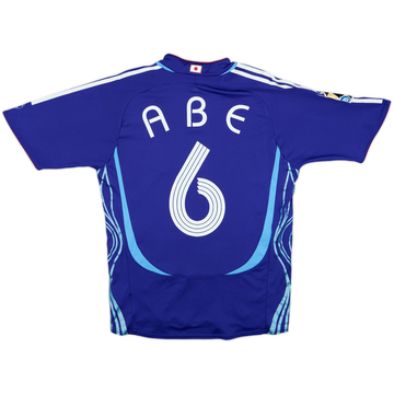 2006-08 Japan Player Issue Home Shirt Abe #6 - 4/10 - (M)