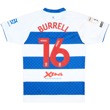 2025-26 Queens Park Rangers Match Worn Home Shirt Burrell #16