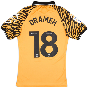 2025-26 Hull City Match Issue Home Shirt Drameh #18