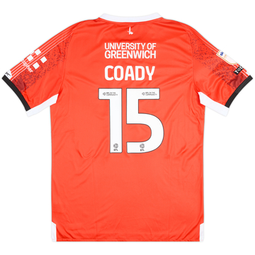 2025-26 Charlton Match Issue Home Shirt Coady #15
