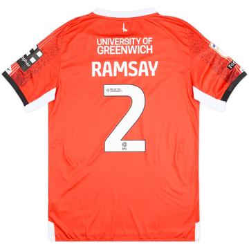 2025-26 Charlton Match Issue Home Shirt Ramsay #2