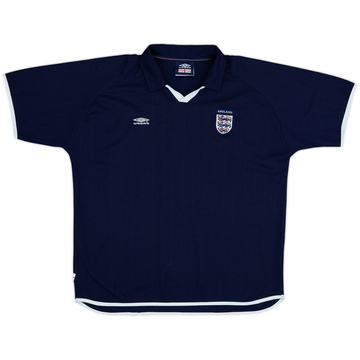2002-03 England Umbro Training Shirt - 8/10 - (XL)
