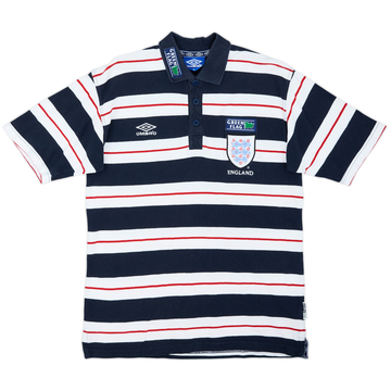 1998-00 England Umbro Polo Shirt - 8/10 - (XL)