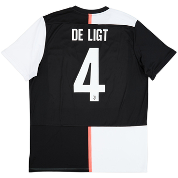 Camiseta de local del Juventus 2019-20 De Ligt #4 - 7/10 - (XL)