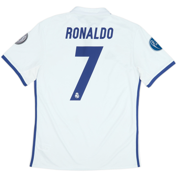 2016-17 Real Madrid Home Shirt Ronaldo #7 - 6/10 - (M)
