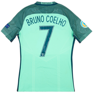 2018 Portugal Match Issue Futsal Euro Away Shirt Bruno Coelho #7