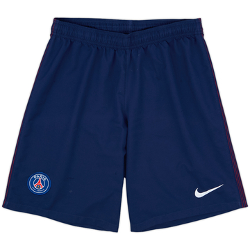 2016-17 Paris Saint-Germain Home Shorts - 8/10 - (M)