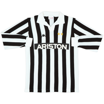 1982-83 Juventus Home L/S Shirt #11 - 9/10 - (M)