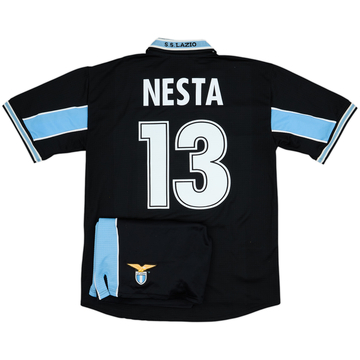 1998-99 Lazio Away Shirt & Shorts Nesta #13 - 8/10 - (M)