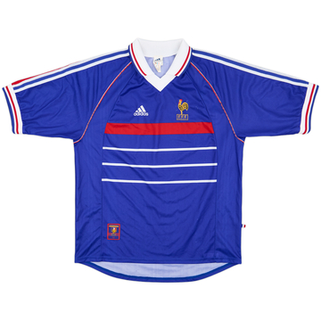 1998-00 France Home Shirt - 5/10 - (L)