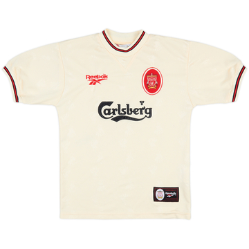 1996-97 Liverpool Away Shirt - 9/10 - (M.Boys)