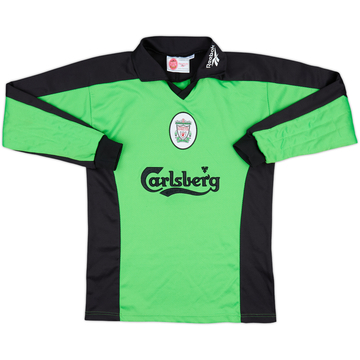 1997-98 Liverpool GK Shirt - 9/10 - (M.Boys)