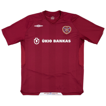 2008-09 Hearts Home Shirt - 8/10 - (L)