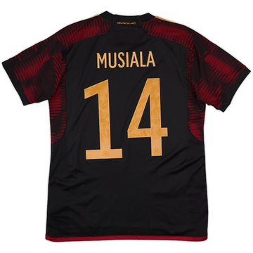 2022-23 Germany Away Shirt Musiala #14 - 10/10 - (M)