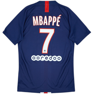 2019-20 Paris Saint-Germain Home Shirt Mbappe #7 - 10/10 - (S)