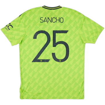 2022-23 Manchester United Third Shirt Sancho #25 - 10/10 - (L)