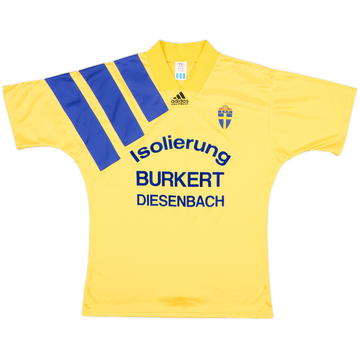 1992-94 Sweden Home Shirt #12 - 9/10 - (M)