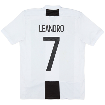 2018-19 Juventus Home Shirt Leandro #7 - 6/10 - (S)
