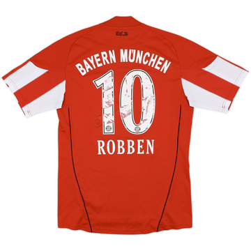 2010-11 Bayern Munich Home Shirt Robben #10 - 5/10 - (S)