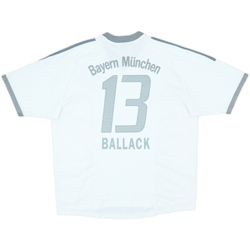 2002-03 Bayern Múnich Camiseta de Visitante Ballack #13 - 7/10 - (XXL)
